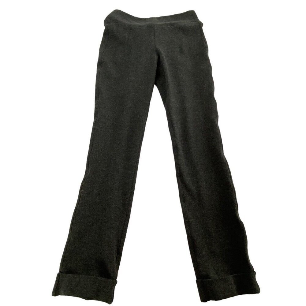 KIT and ACE Women Leggings Size 0 Charcoal Cuffed Hem Athleisure Casual Gym 5-22